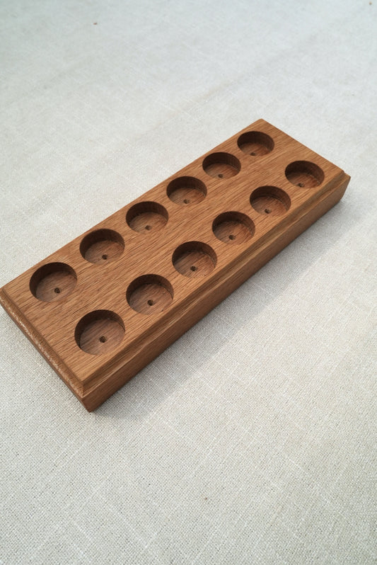 White Oak Egg Holder