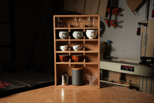 Cup Shelf Plans
