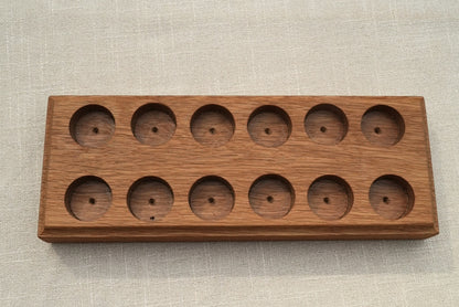 White Oak Egg Holder